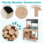 Outdoor Play Kitchen with Sink & Storage SproutHands™