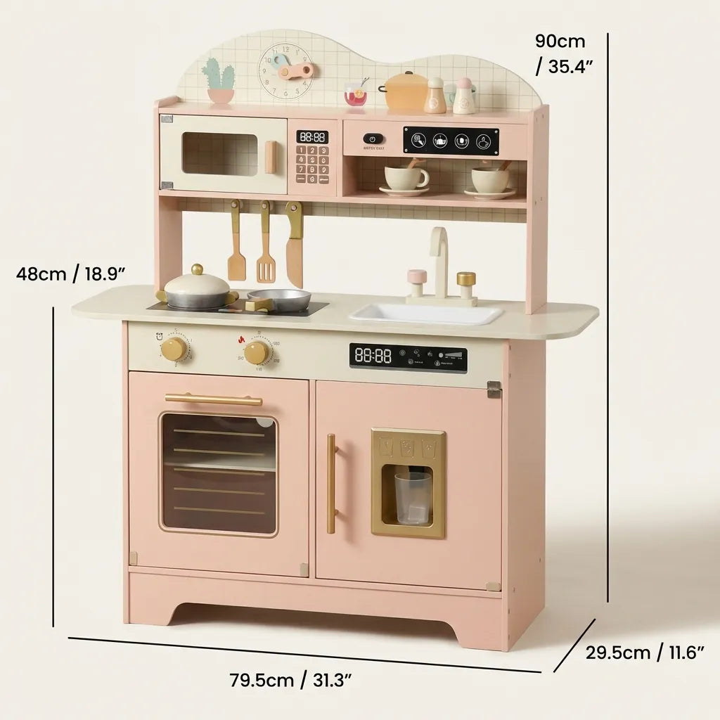 Kids Wooden Kitchen Accessories