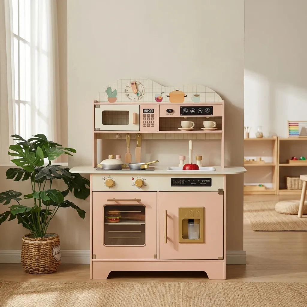 Kids Wooden Kitchen Accessories