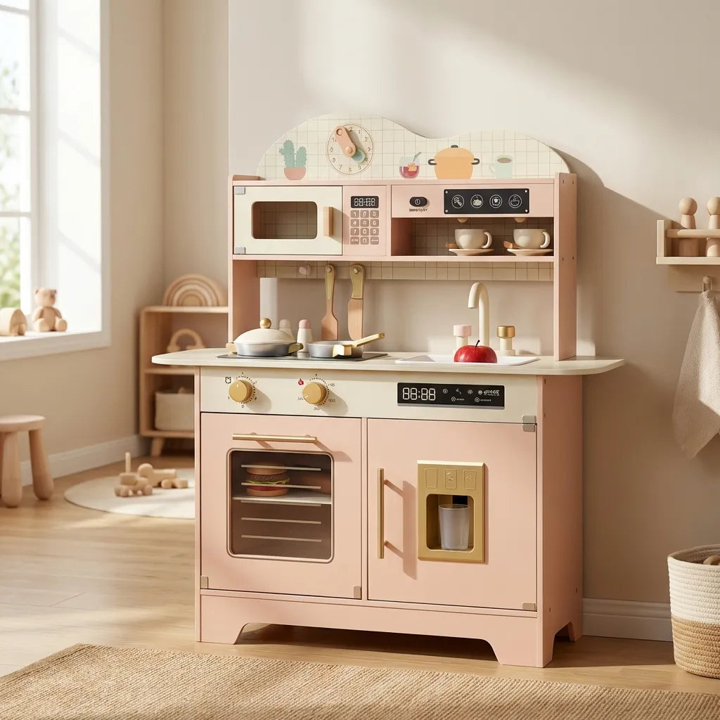 Kids Wooden Kitchen Accessories