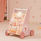 Pink Wooden Baby Walker SproutHands™