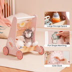 Pink Wooden Baby Walker SproutHands™