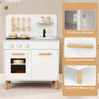 Kids Play Kitchen with Light-Up Stove & Sounds SproutHands™