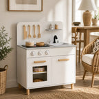 Kids Play Kitchen with Light-Up Stove & Sounds SproutHands™