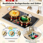 Spielküche mit beleuchtetem Eiswürfelbereiter & Geschirrspüler SproutHands™