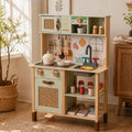 Rattan Play Kitchen with Chalkboard SproutHands™