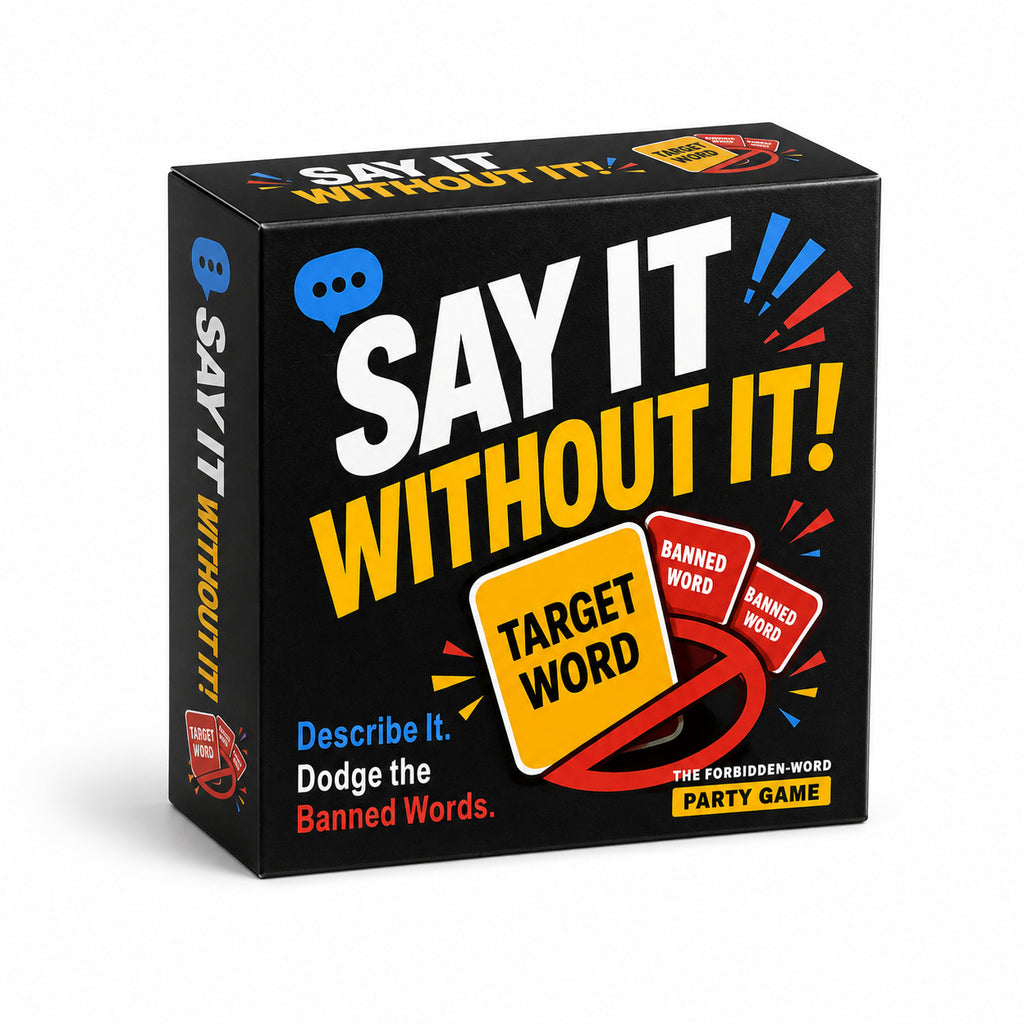 Sag es ohne! – 50-Karten-Wortratespiel für Partys