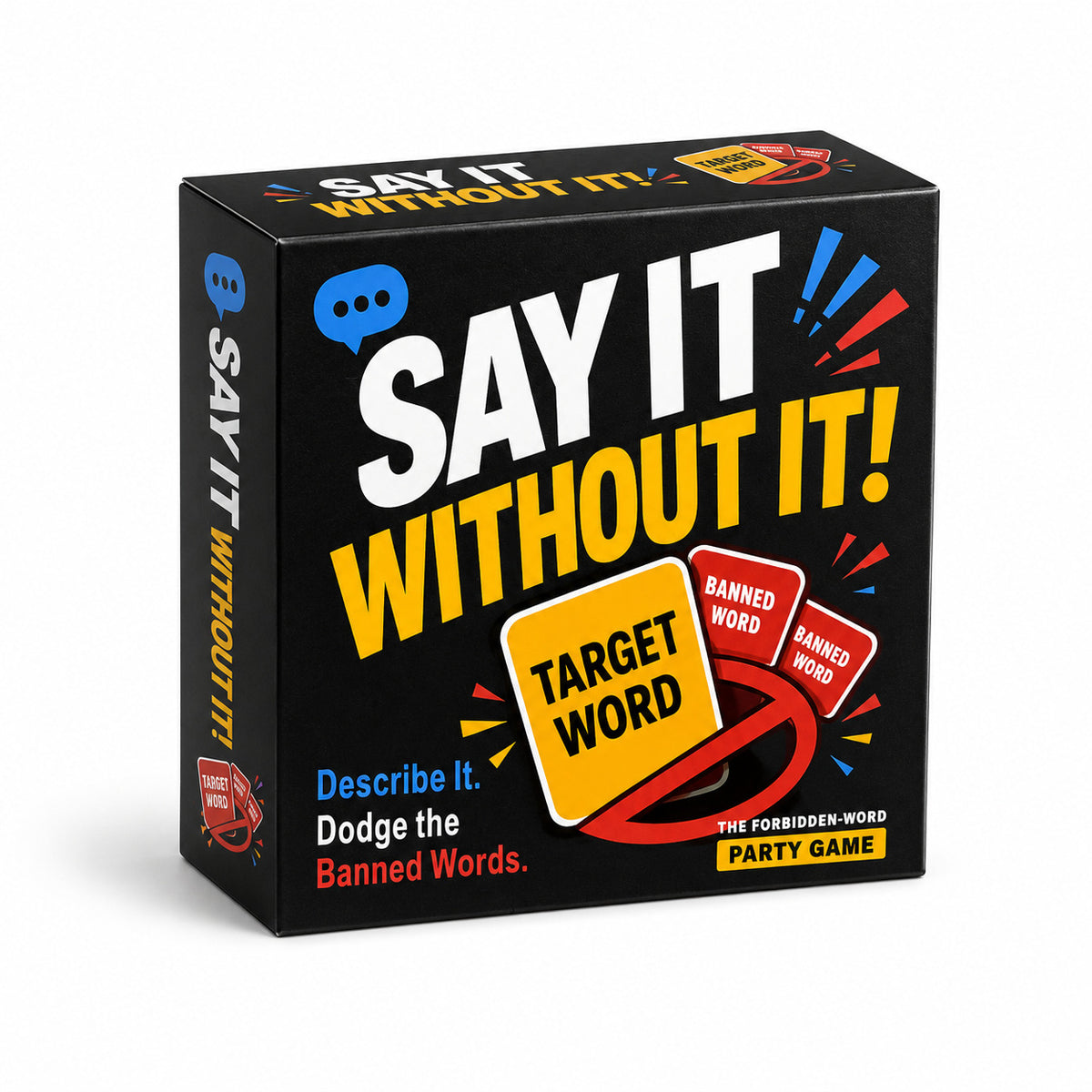 Sag es ohne! – 50-Karten-Wortratespiel für Partys