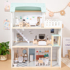 3-stöckiges Puppenhaus aus Holz mit Zubehör SproutHands™ 