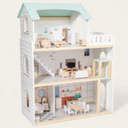 3-stöckiges Puppenhaus aus Holz mit Zubehör SproutHands™ 