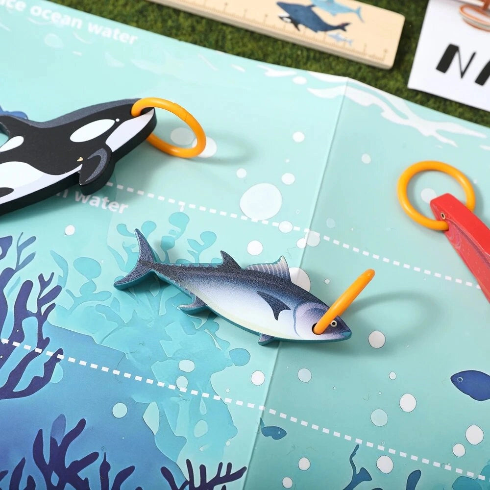 Toddler Magnetic Fishing & Shape Matching Toy | SproutHands™