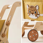 SproutHands™ Wooden Push Cart