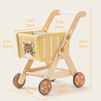 SproutHands™ Wooden Push Cart