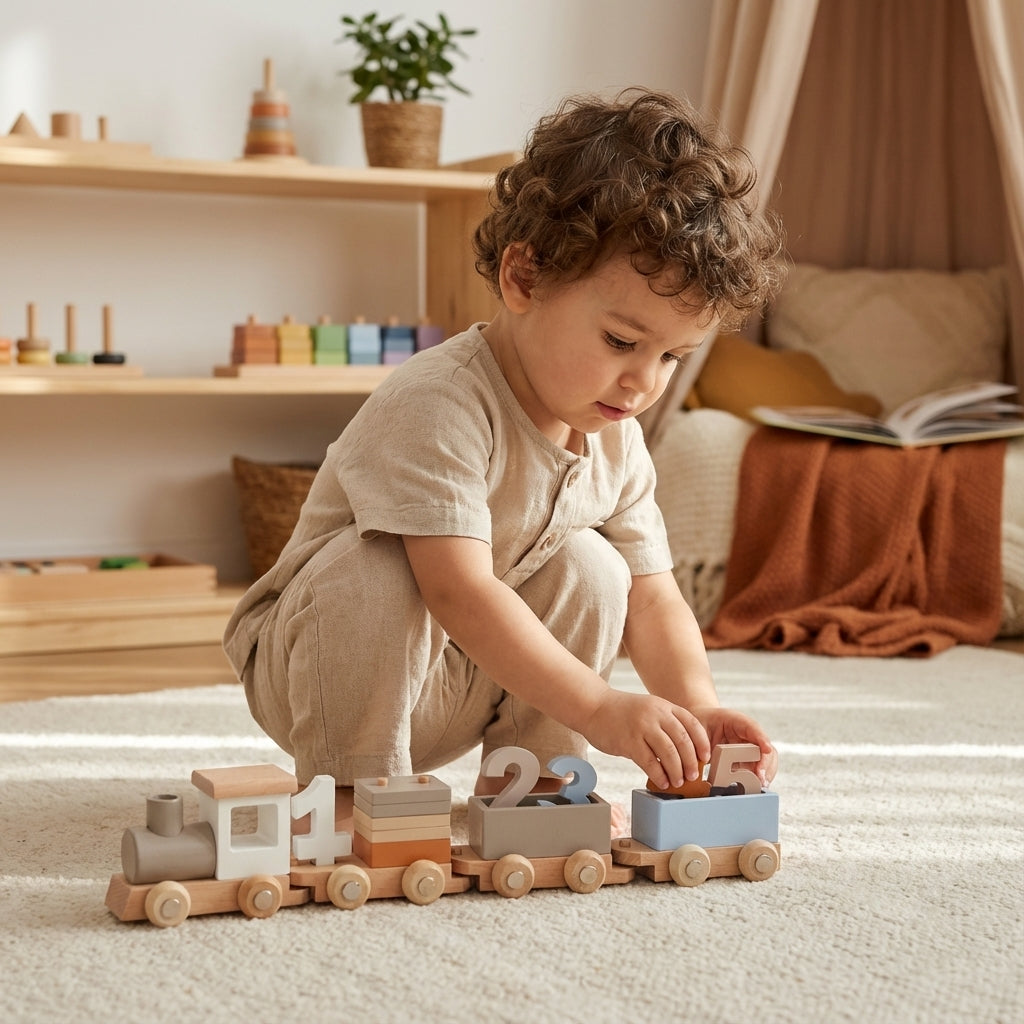 Toddler Wooden Train