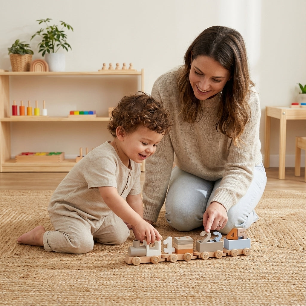 Toddler Wooden Train