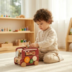 Voiture d’Activités Montessori en Bois SproutHands™