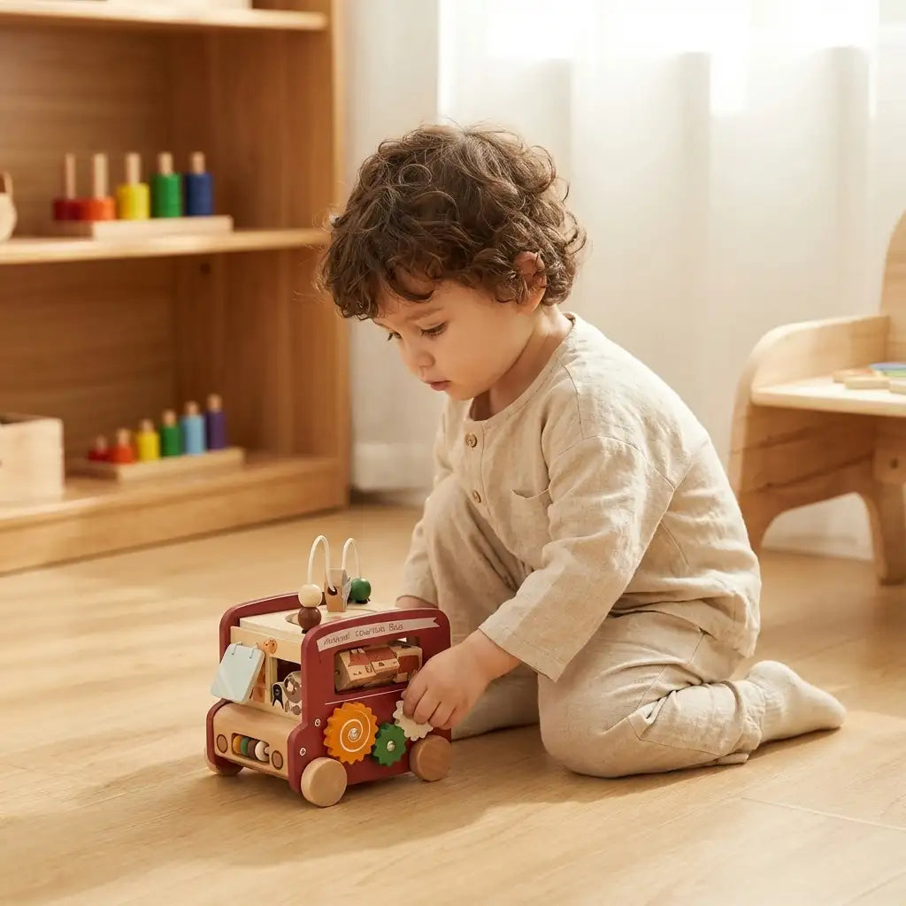 Wooden Cars for Toddlers