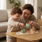 SproutHands™ Holz Teeservice Spielset für Kinder