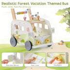 Wooden Baby Push Walker – Adventure Bus SproutHands™