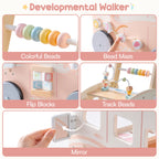 Wooden Baby Push Walker – Adventure Bus SproutHands™