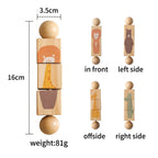 Wooden Gear Toy ¨C Toddler Sensory Play - Lunamoa