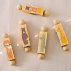 Wooden Gear Toy ¨C Toddler Sensory Play - Lunamoa