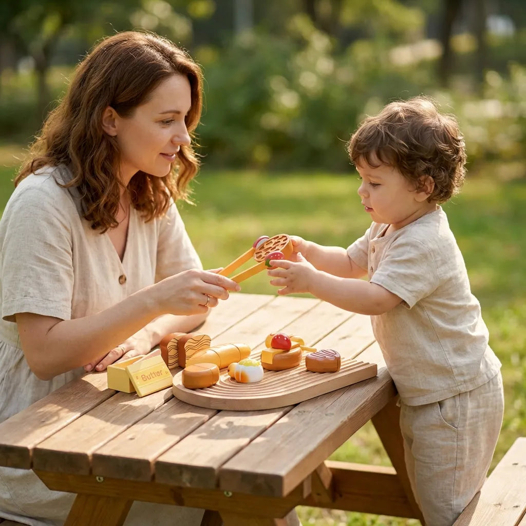 Wooden Food for Play Kitchen