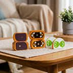 Aliments en Bois pour Cuisine Enfant – Set Boulangerie Montessori SproutHands™