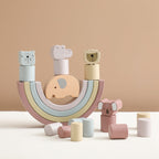 Montessori Wooden Building Blocks - Lunamoa