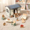 Holz-Camping-Wohnmobil-Spielzeugset | SproutHands™