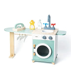 Wooden Washing Machine Toy Set - Lunamoa