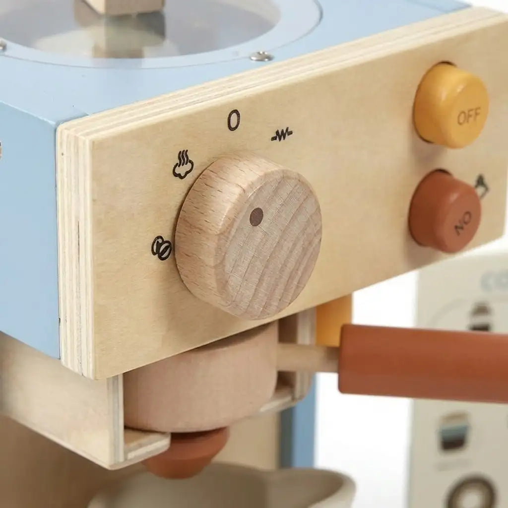 Wooden Coffee Maker Toy