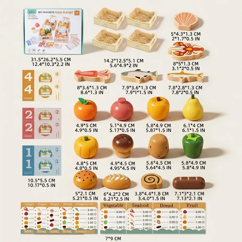 Pretend Food for Kids Kitchen