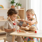 Valise Docteur en Bois pour Enfants SproutHands™