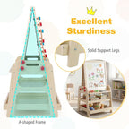 2-in-1-Holzstaffelei Magnetische Whiteboard & Kugelbahn SproutHands™