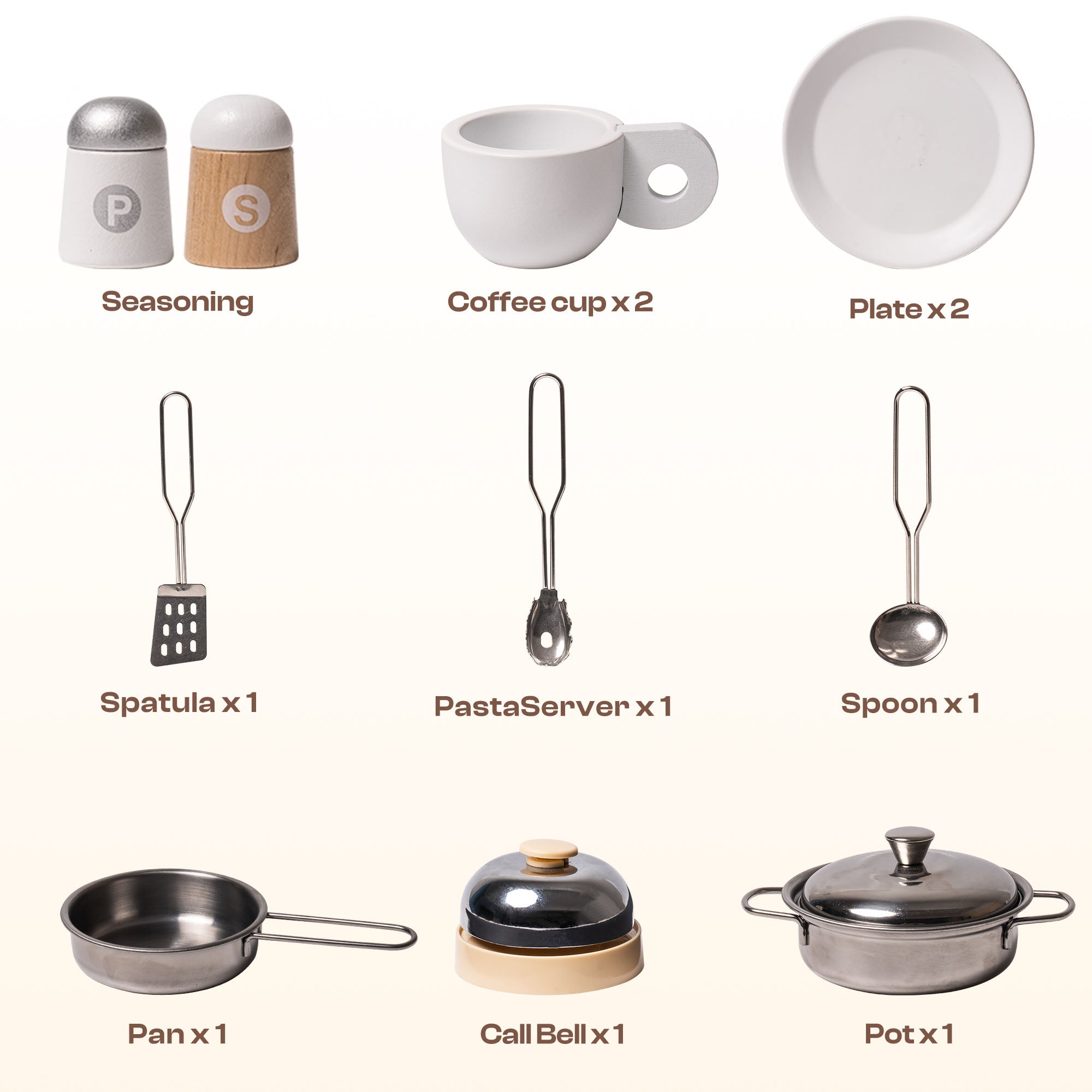 Cuisine Enfant en Bois avec Stickers DIY et Tableau Noir SproutHands™
