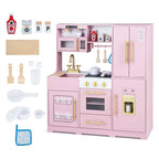 Cuisine en bois pour enfant avec lumières, sons et machine à glaçons SproutHands™