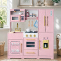 Cuisine en bois pour enfant avec lumières, sons et machine à glaçons SproutHands™