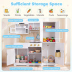 Cuisine en bois pour enfant avec lumières, sons et machine à glaçons SproutHands™