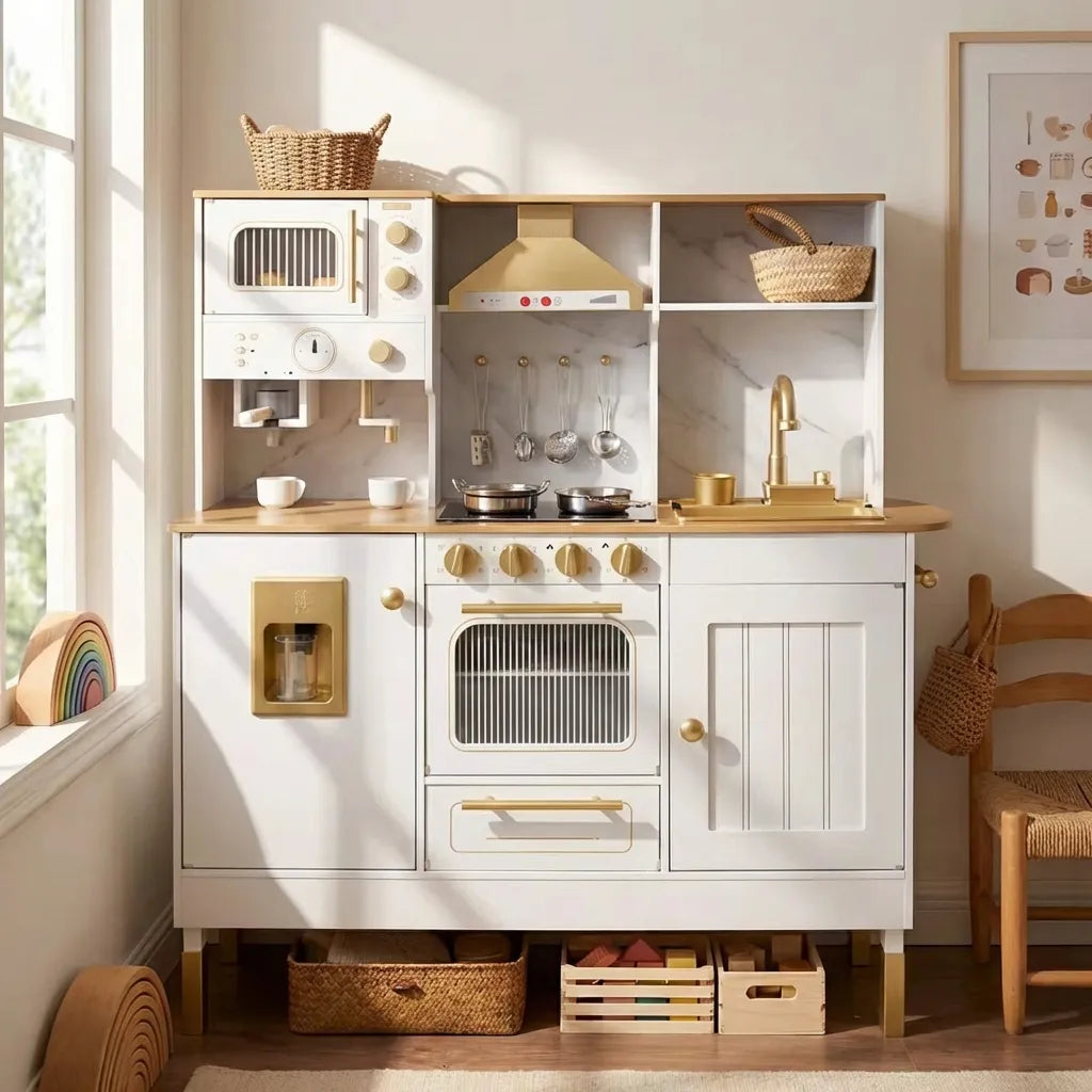 Wooden Play Kitchen Accessories