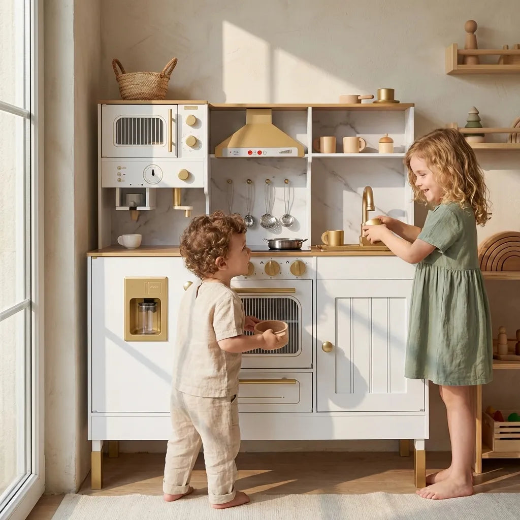 Wooden Play Kitchen Accessories