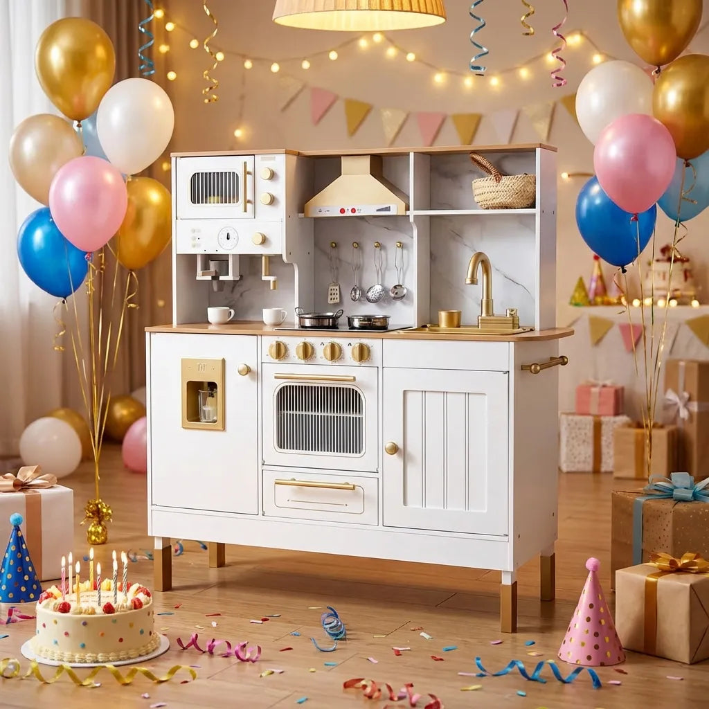 Wooden Play Kitchen Accessories