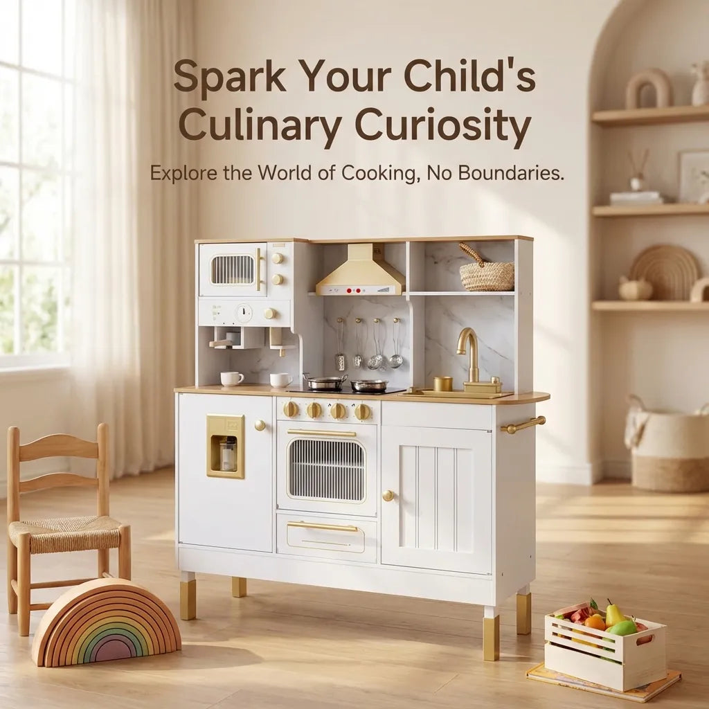 Wooden Play Kitchen Accessories