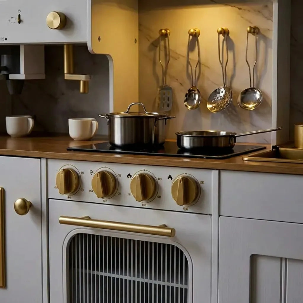 Wooden Play Kitchen Accessories