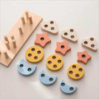Wooden Montessori Toys for Toddlers - Lunamoa
