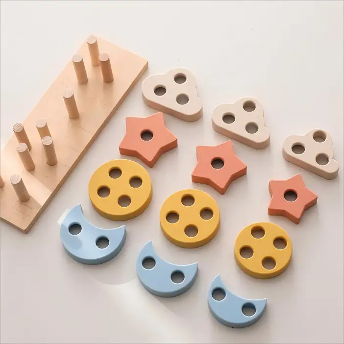 Wooden Montessori Toys for Toddlers - Lunamoa