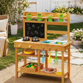 Wooden Mud Kitchen Outdoor Play Set SproutHands™