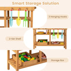Wooden Mud Kitchen Outdoor Play Set SproutHands™