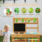 Wooden Mud Kitchen Outdoor Play Set SproutHands™