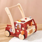 Hölzerner multifunktionaler Werkzeugwagen Baby-Lauflernhilfe | SproutHands™